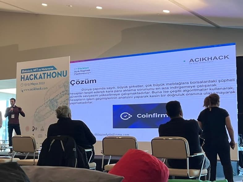 Bilişim Vadisi Blockchain Hackathon — 1st Place — photo 2