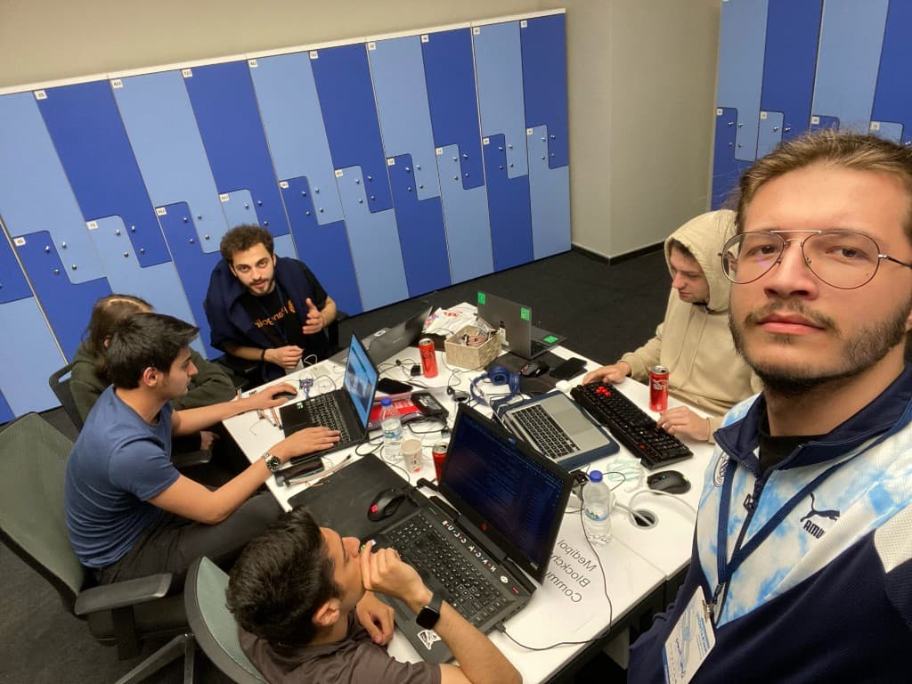 Bilişim Vadisi Blockchain Hackathon — 1st Place — photo 3
