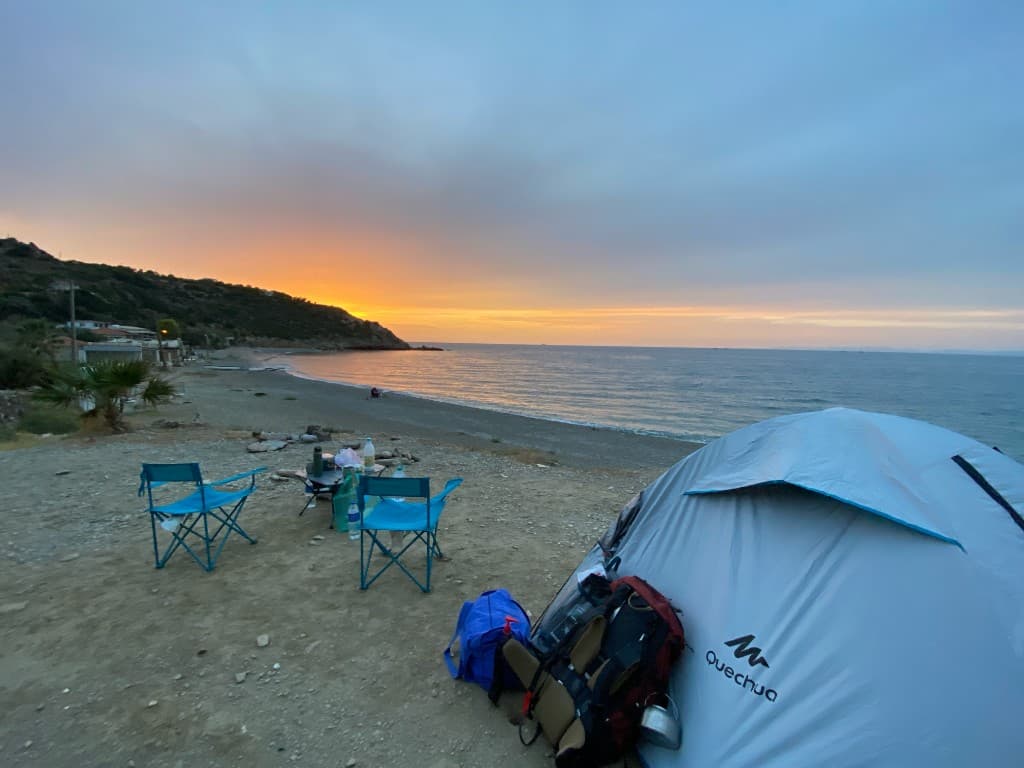 Camping — Outdoors