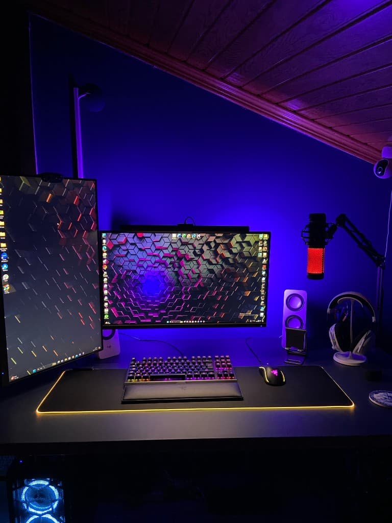 2026 Gaming setup desk setup